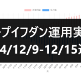 ループイフダン運用実績24/12/9-12/15週