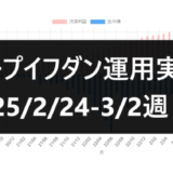 ループイフダン運用実績25/2/24-3/2週